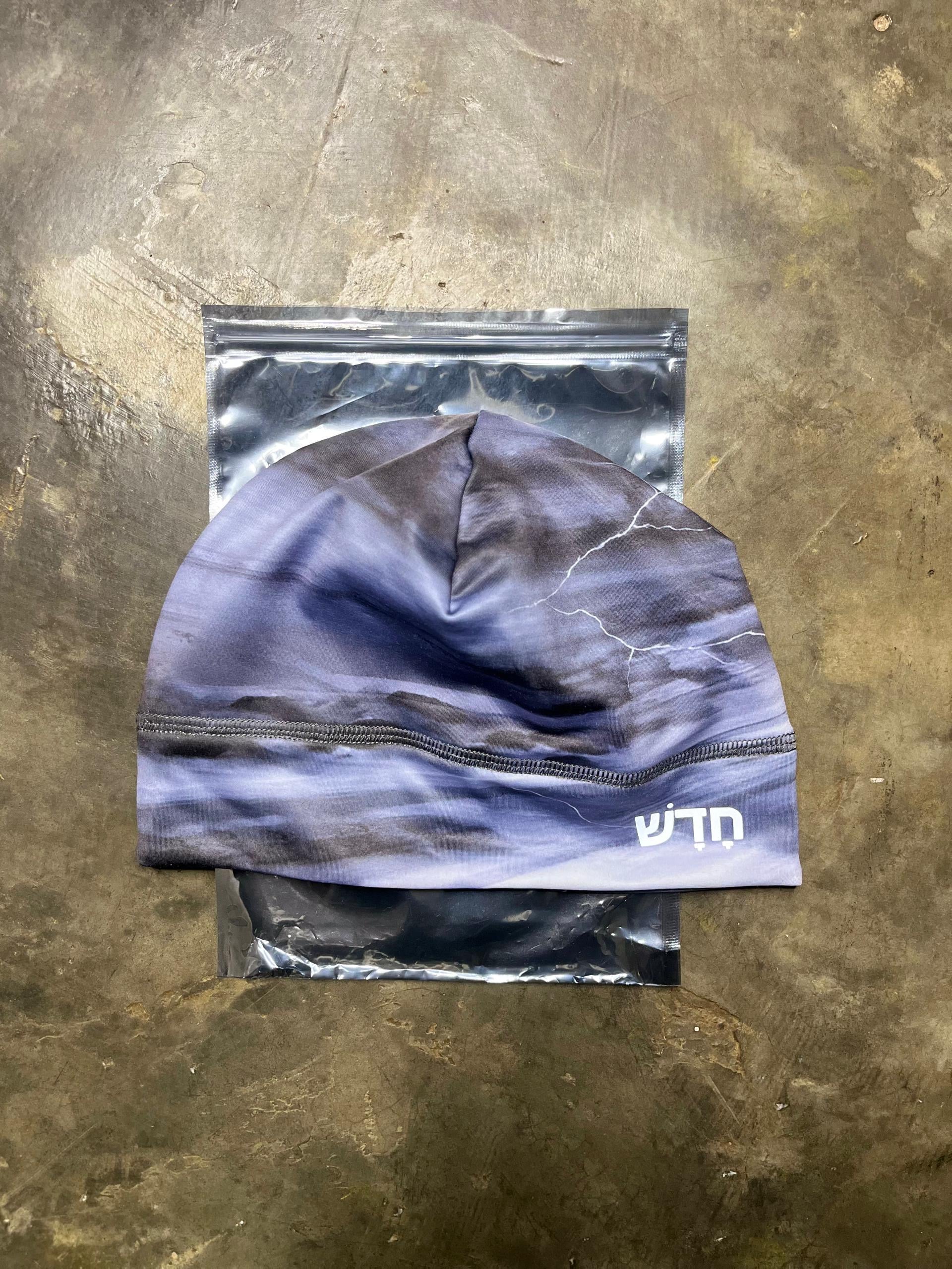 REBORN “Hadesh” Skull cap – Grey/Black