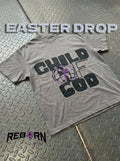 REBORN “Child of God” Tee – Grey